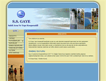 Tablet Screenshot of gayekoop.com